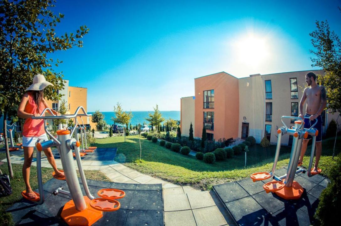 Panorama Marina Fort Beach - Premium Apartments Sea Viev Sveti Vlas Exteriör bild